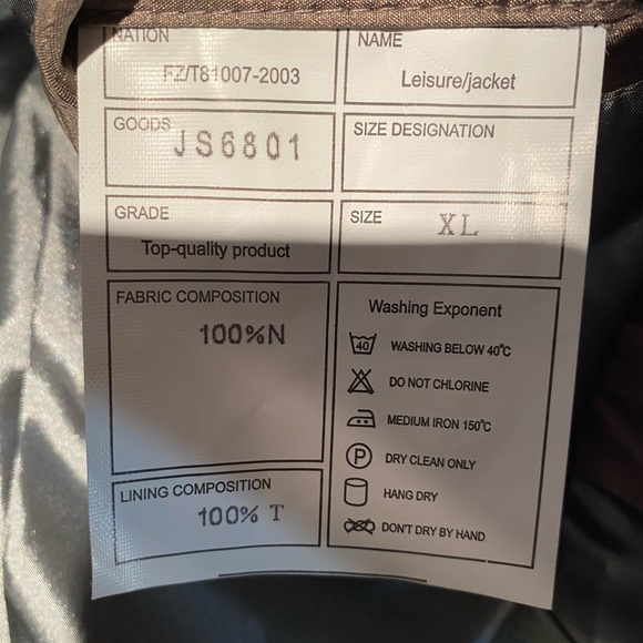 PAUL & SHARK Men’s Bomber Jacket Sz XL - Picture 13 of 13